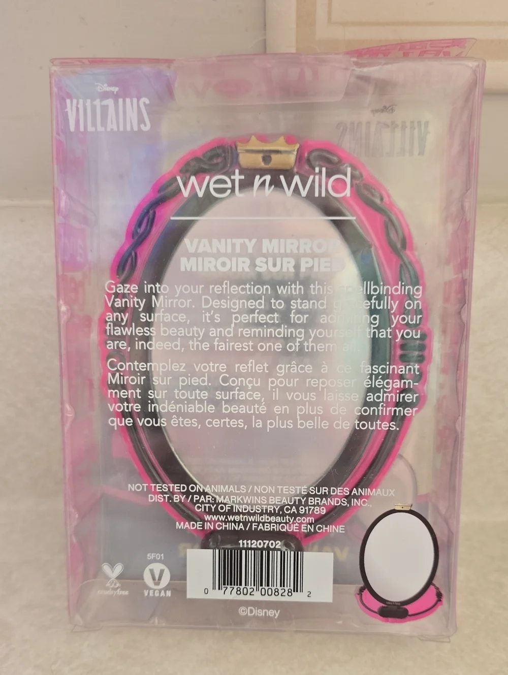 Wet N Wild Disney Villians Maleficent Small Vanity Mirror